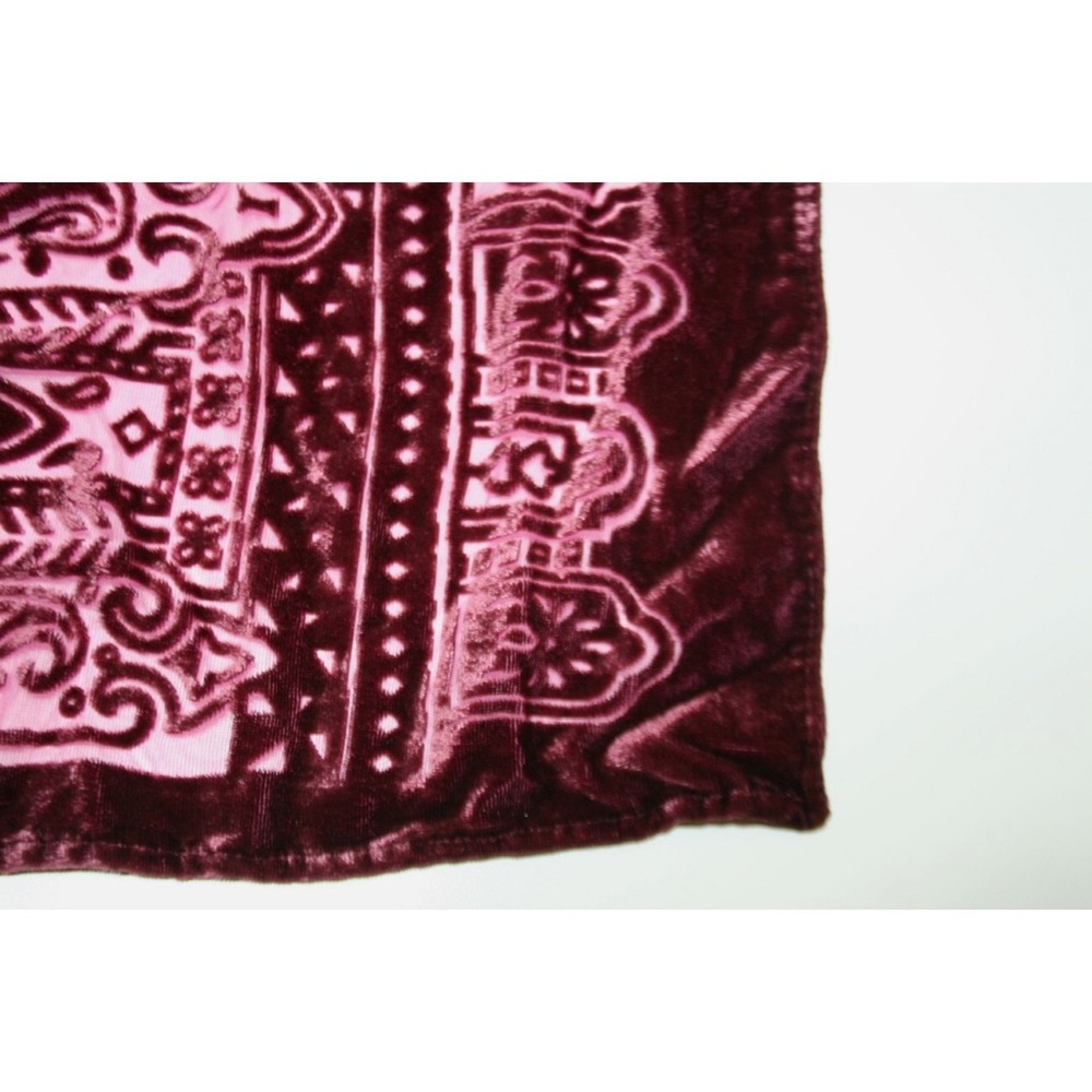 Urban Outfitters Pink and Brown Paisley Wrap - Picture 3 of 4